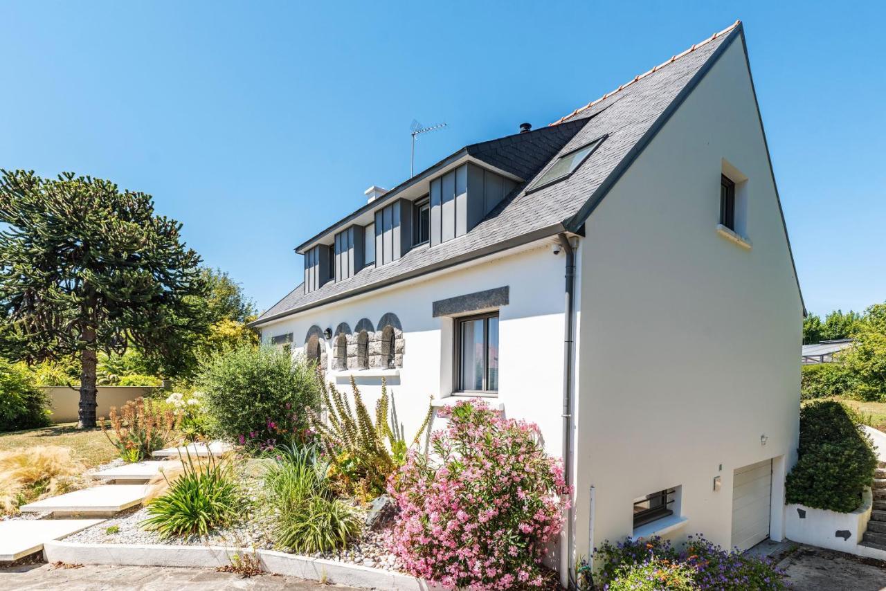 Les Peupliers - Maison De Vacances Avec Jardin Benodet Exterior photo